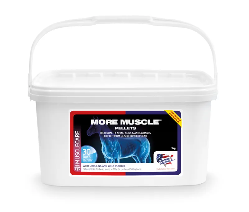 Equine America More Muscle Pellets